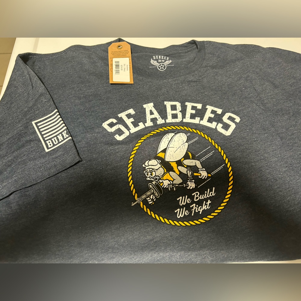 US Navy Seabees Tshirt